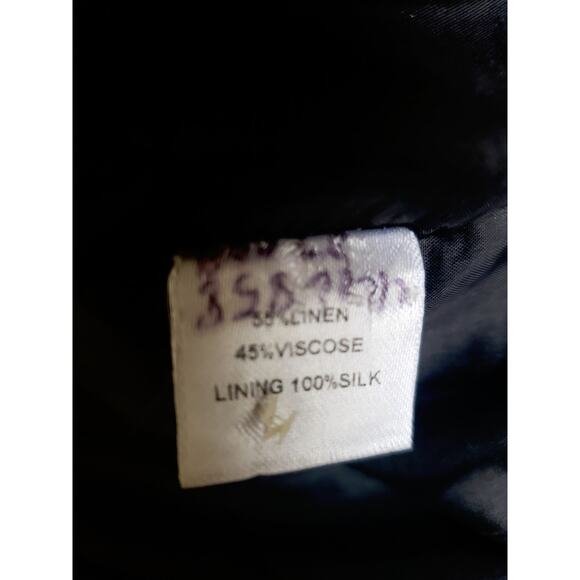 Jonathan Simkhai Linen & Vegan Leather Mini Dress Size 6 - Picture 4 of 4